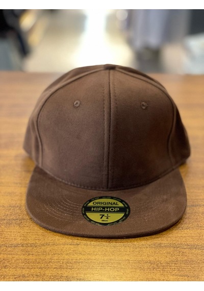 Hamze Hip Hop Snapback Rapper Basket Cap Şapka Unisex Kahverengi