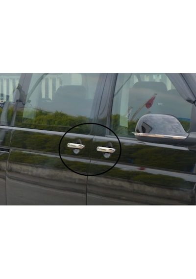 Vw Transporter T5 Krom Kapı Kolu 3 Kapı Paslanmaz Çelik 6 Parça N11.11385