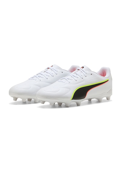 Puma Kıng 20 Play Fg/ag Jr Çocuk Futbol Ayakkabısı 108735-01 Beyaz