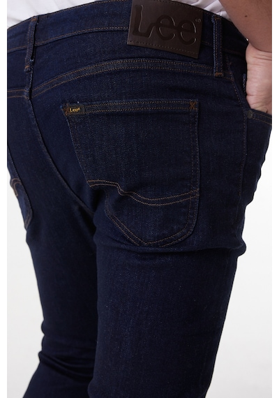 Lee Malone Skinny Fit Dar Kesim Normal Bel Koyu Mavi Esnek Jean Kot Pantolon L73607536 Mavi