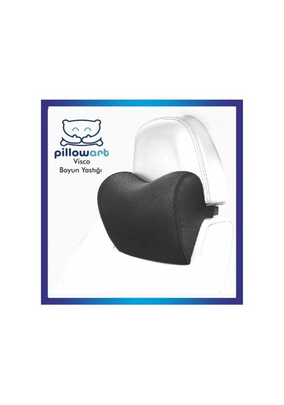 Hafızalı Köpük Araba Baş & Boyun Destek Yastığı Ergonomik, Yıkanabilir Kılıf