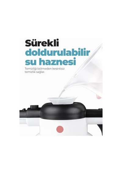 Pirantech Cb-902 Buharlı Temizleyici 1500w 3 Bar Buharlı Temizlik Makinesi