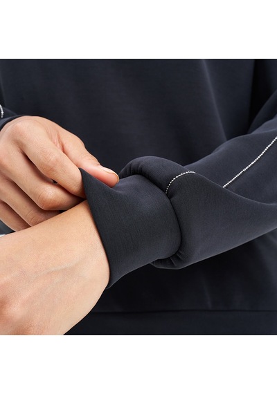 Lescon Siyah Kadın Uzun Kollu Sweatshirt 26n-2107