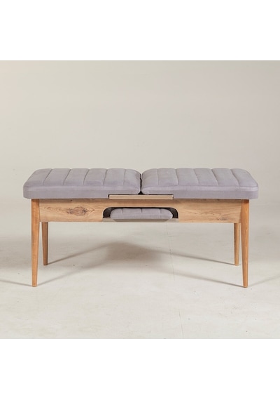 Ahşap Açılır Bench Atlantik Soho Gri