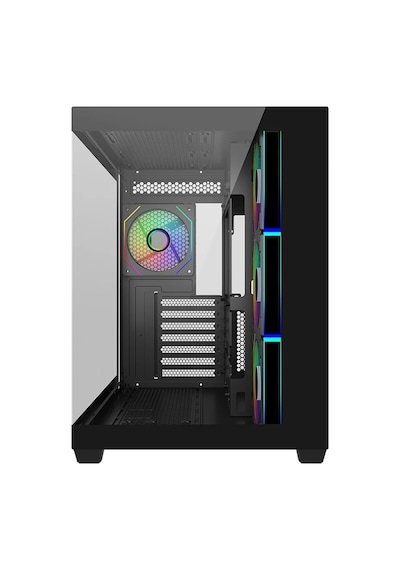 Cooler Master Elite 681 Argb Siyah Tempered Glass Usb 3.0 850w 80+ Gold Atx 3.1 Gen5 Atx Mid Tower Kasa