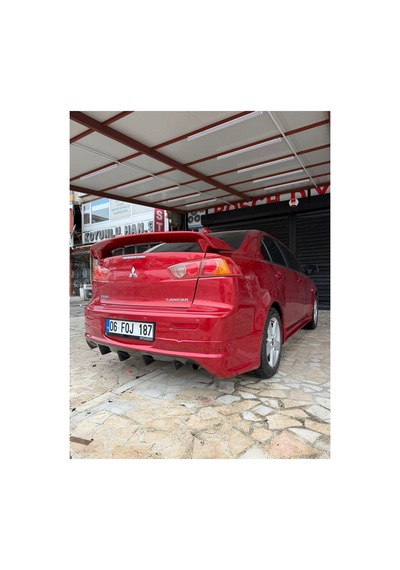 Mitsubishi 2008 Sonrası Lancer Uyumlu Stil Bagaj Üstü Spoyler - Astarlı Boyaya Hazır - A+ İşçilik