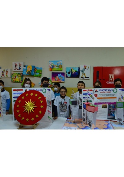 Tübitak 4006 Kanatlı Poster Pano