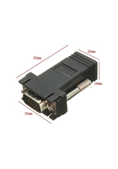 Ancheyn Rj45 Vga Ekleme Ek 30 Metre Uzatıcı Cat5/6 Monitör Extender - 2 Adet 5059