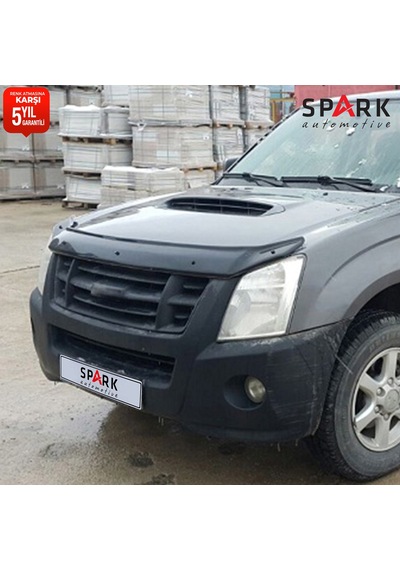Isuzu D-max 2006-2012 Yıl Aralığı Uyumlu Kaput Rüzgarlığı 3mm