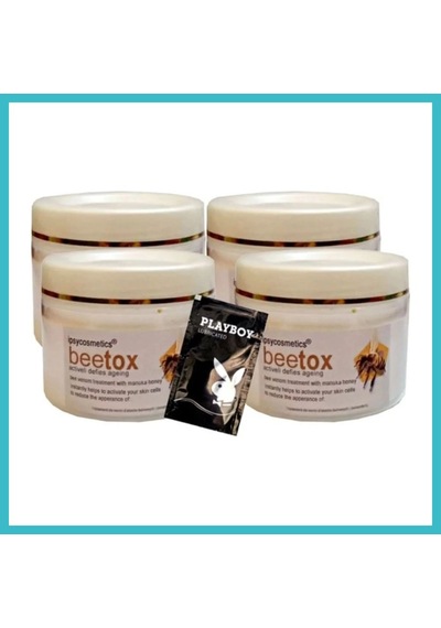 Bezos Süper Ipsycosmetics Beetox Arı Özü Kremi 100 Ml X 4 Adet + Jel Dfnbez