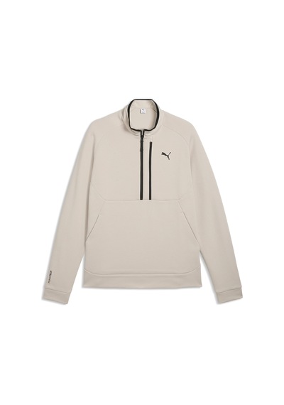 Puma Pumatech Half-zip Erkek Bej Günlük Stil Sweatshirt 69395082