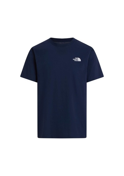 The North Face Evolution Box Nse Regular Erkek Lacivert Outdoor T-shirt Nf0a8b6k8k21 Mavi