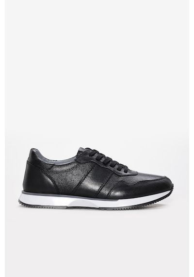 Fast Step Hakiki Deri Erkek Casual Ayakkabı 241ma1990 Siyah