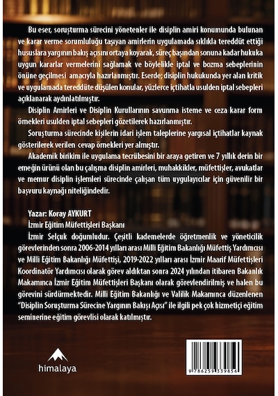 Memur Disiplin Soruşturma Süreci, Memur Suçları Ve Disiplin Amirlerinin İdari İşlemlerine Danıştay, Yargıtay, T.c. Anayasa Mahkemesi Ve Bölge İdare Mahkemelerinin Bakış Açısı