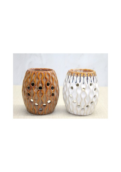 5 Adet Seramik Buhurdanlık 12 X 10 Cm Seramik Tütsülük, Masaüstü Aromaterapi, Incense Burner