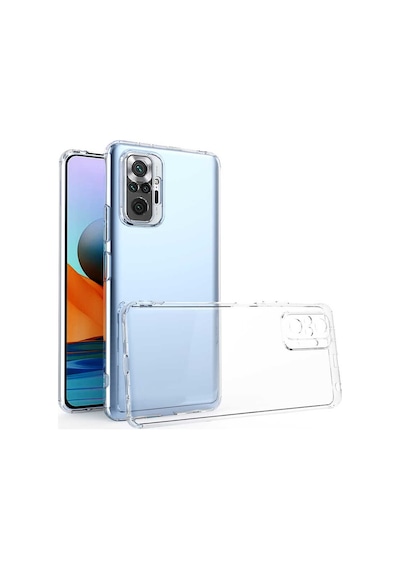 Teleplus Xiaomi Redmi Note 10 Pro Max Kılıf Süper Tpu Jelly Transparan Silikon
