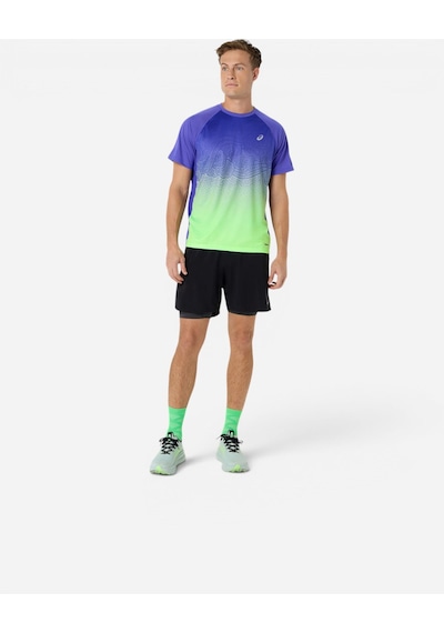 Asics Road Fade Ss Top Erkek Mor Kısa Kollu Tshirt 2011d512-401