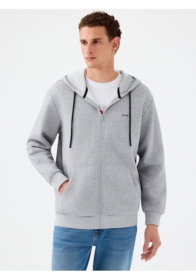 LOFT Regular Fit Erkek Sweatshirt Lf2034270 Q1.v1 Gri Melanj