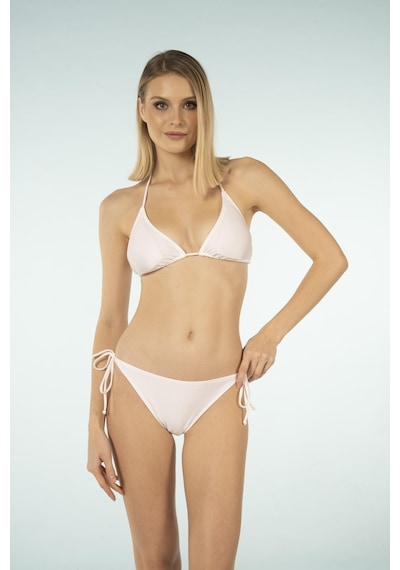 Estiva Üçgen İpli Bikini Takımı - Beyaz