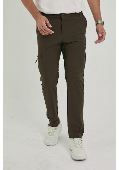 Camp Scoutland Camp529 Outdoor Tactical Su İticili Likralı Yazlık Erkek Taktik Pantolon Haki