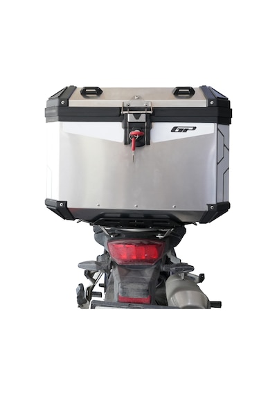 Gp Kompozit Base Universal 51 Lt Alüminyum Motosiklet Çantası Gri Diğer