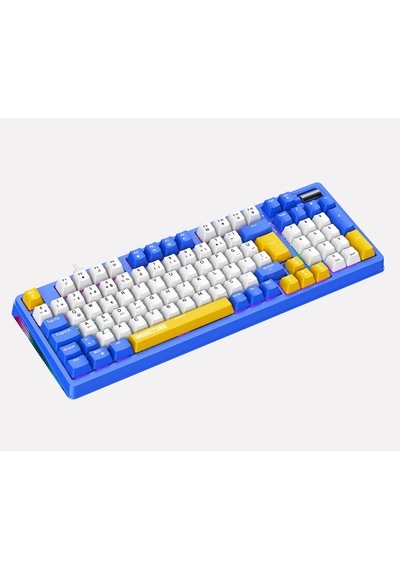 Bronzturq Mk1116 Rgb-abs Red Swıtch 3n1 Usb + 2.4g + Bluetooth Mekanik Klavye