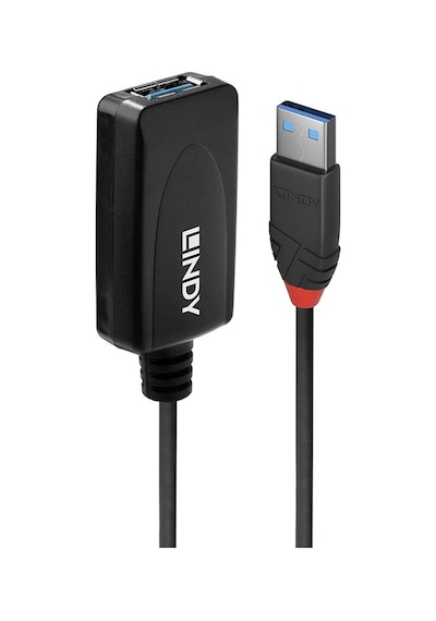 Lindy Lın-43158 8 Usb 3.2 Gen1 To Usb 3.2 Gen1 Erkek-dişi Usb Uzatma Kablosu