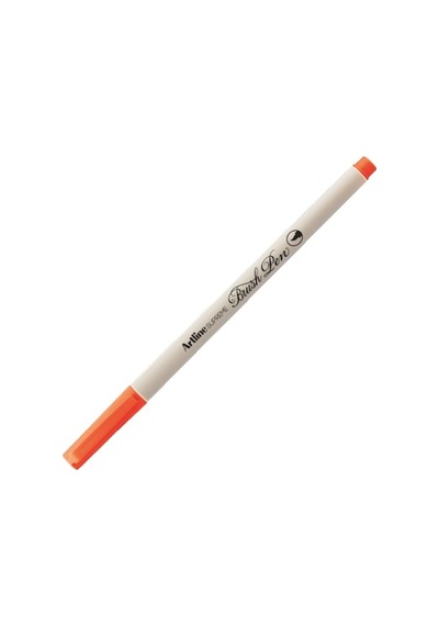 Artline Supreme Brush Uçlu Kalem Fosforlu Turuncu Epfs-f Çok Renkli