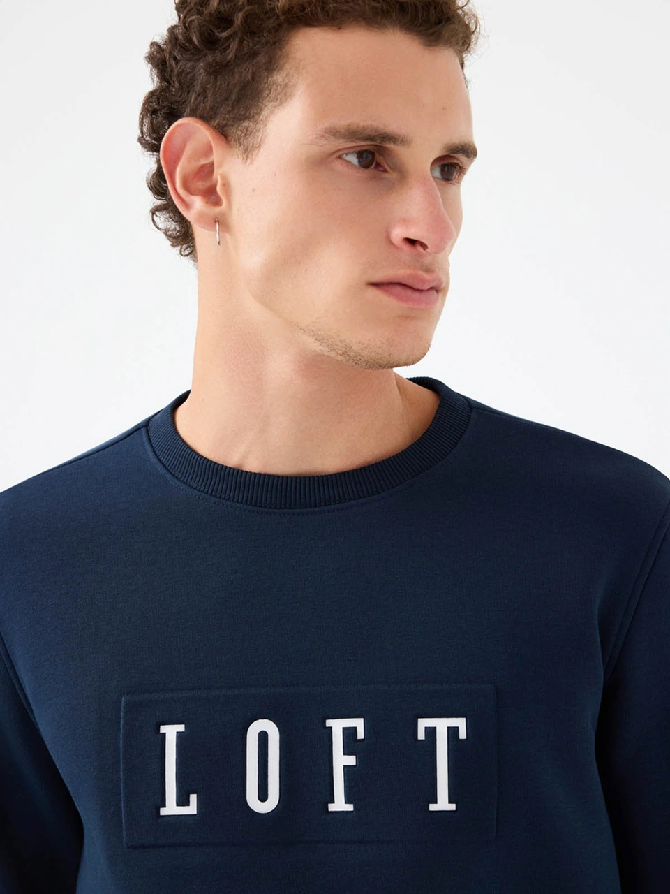 Loft Regular Fit Lacivert Erkek Sweatshirt Lf2041102 Lacivert