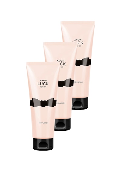 Avon Luck Kadın Vücut Losyonu 125 Ml. Üçlü Paket