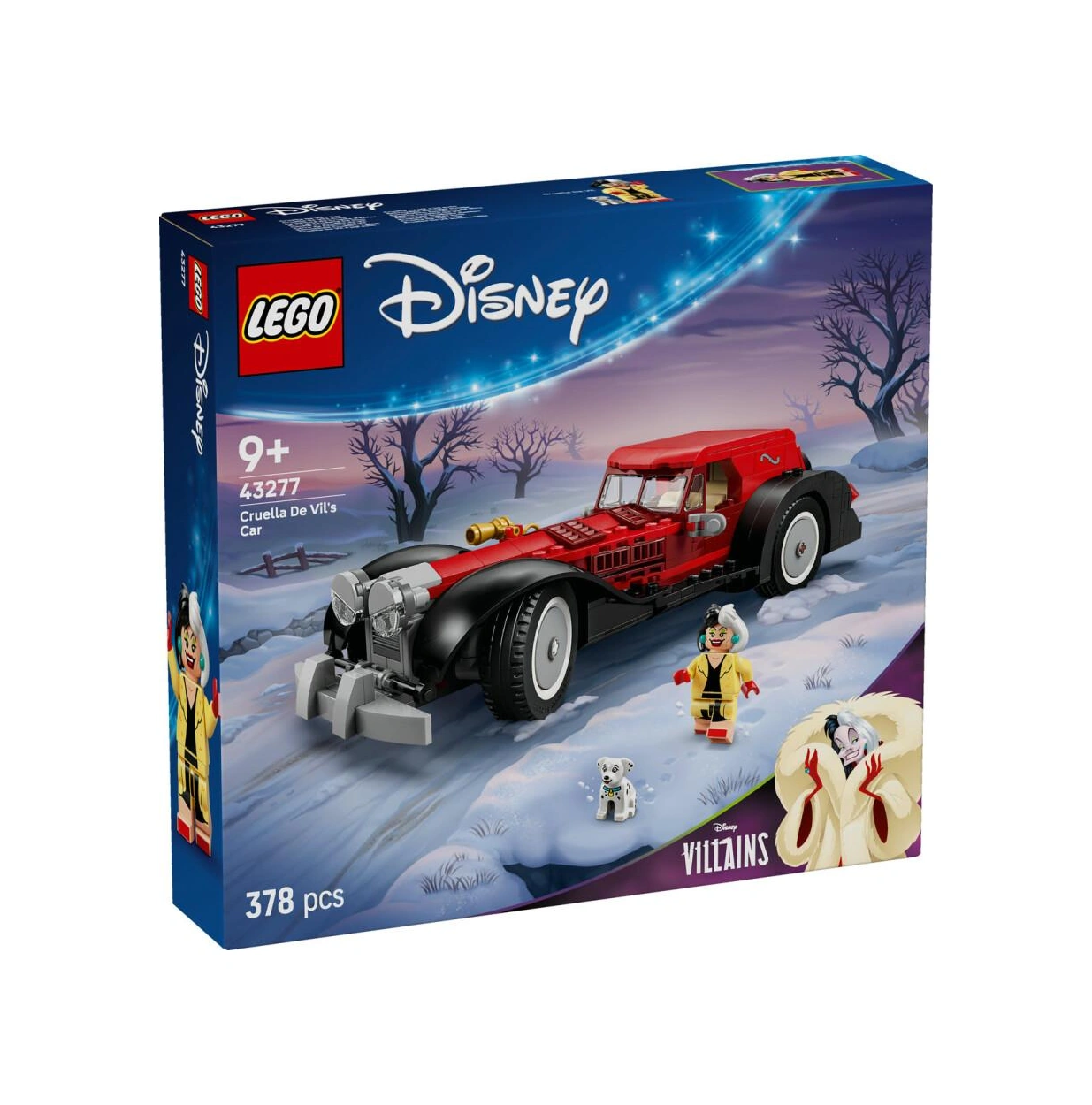 Lego Disney 43277 Cruella De Vil'in Arabası
