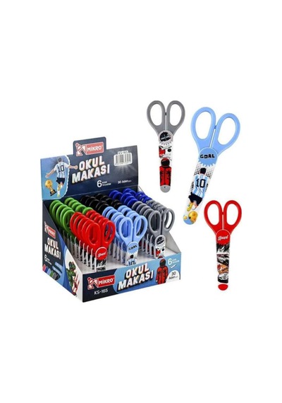 Ks 165-30 Buyuk Kablı Okul Makası Erkek