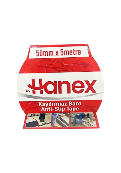 50 Mm X 5 M Siyah Kaydırmaz Bant