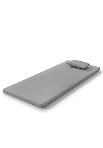 Nomad Yastık Hediyeli Full Ortopedik Taşınabilir Kamp Yatağı 6 Cm 1 80x190 Gri 80 X 190