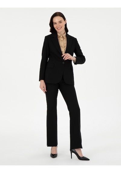 Pierre Cardin Kadın Siyah Ceket 50290392-vr046 Siyah