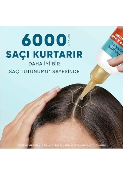& Shoulders Dermaxpro Scalp & Hair Revitaliser Dökülme Karşıtı Durulanmayan Saç Derisi Serumu Kafein Ve Seramid İle 145ml