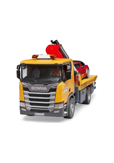 Scania 560r Çekici Ve Roadster Araba Br03552 Sarı