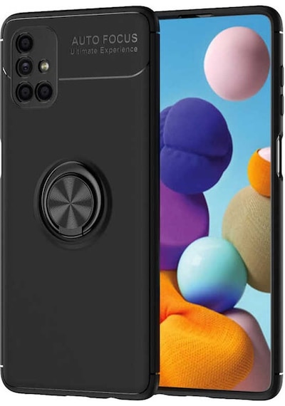 Samsung Galaxy Uyumlu M51 Kilif Lens Yüzüklü Koruyucu Silikon Kapak 463943566