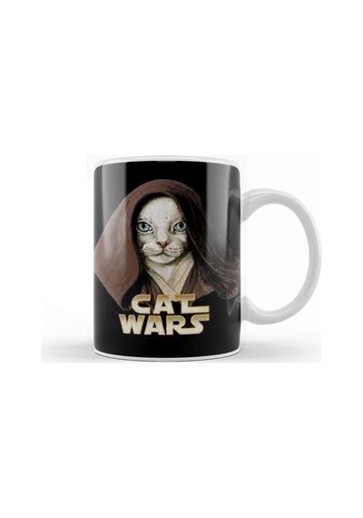 Star Cat Wars 014 Kupa Bardak Porselen Karışık