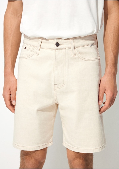 Mavi - Houston Street Ekru Jean Şort 0410672-87146 Ekru