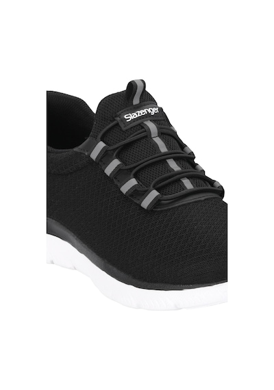Slazenger Flex Fıt I Kadın Siyah / Beyaz Koşu & Yürüyüş Spor Ayakkabısı Beyaz - Siyah