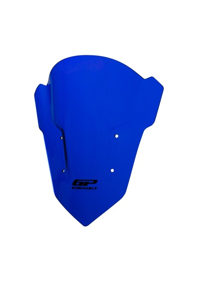 Gp Kompozit Honda Cbr650f 2014-2018 Uyumlu Ön Cam Mavi 34cm