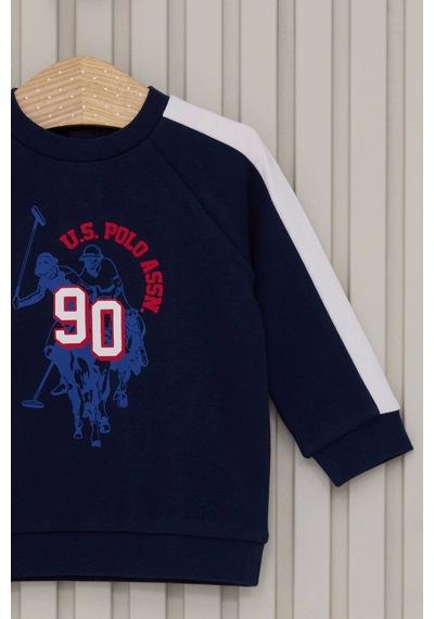 U.S. Polo Assn. Erkek Bebek 2lı Takım - Lacivert Sax Lacivert Sax