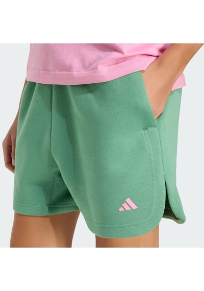 Adidas Hz0865 W 3ss Fl Short Kadın Şort Yeşil