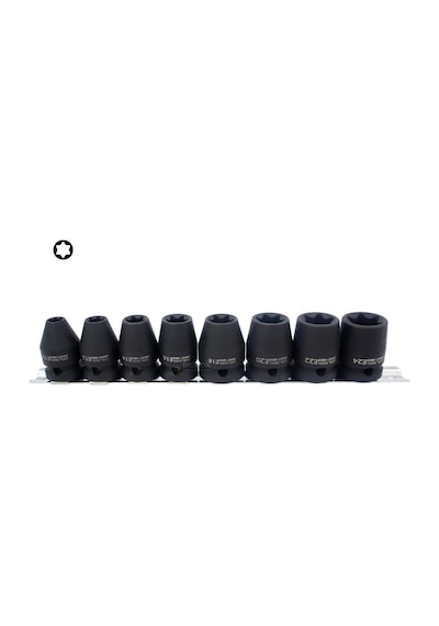 Ceta Form E10 - E24 1/2" Dişi Torx Havalı Lokma Takımı 8 Parça C66-r08