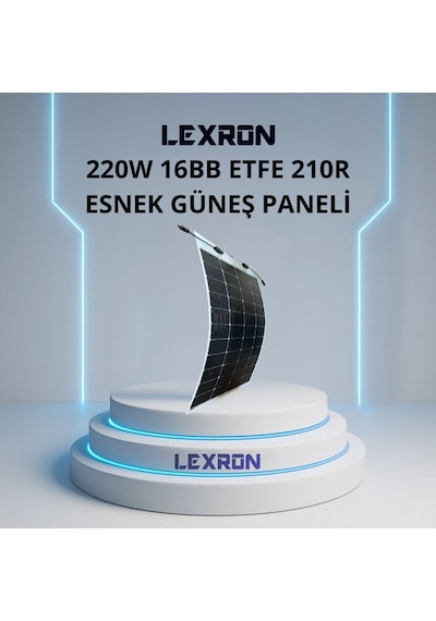 Lexron 220w 16bb Etfe 210r Esnek Topcon Güneş Paneli