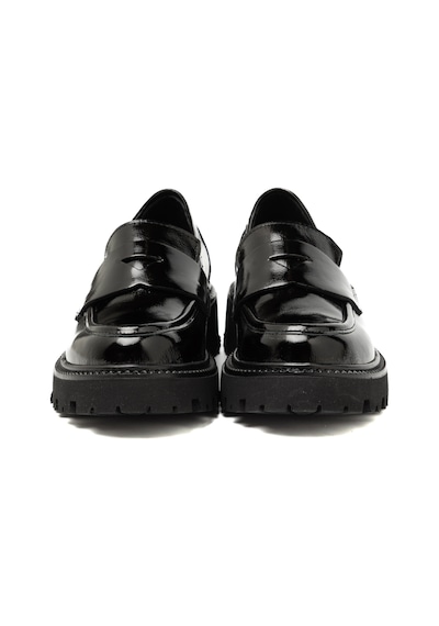 Nero Black Sneaker Günlük Kadın 25k11516xr Vergelio Skin Vernice Nero Bej