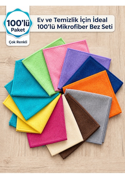 Magic Schine Microfiber Havlu Bez 40 40 Cm 10 Pk. 100 Adet