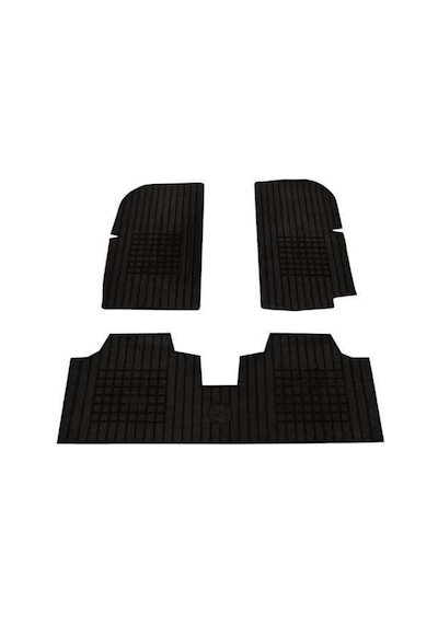 Dekoratif Kauçuk Paspas Fiat Doblo 2000/2009 Siyah Rbr213 Leopar