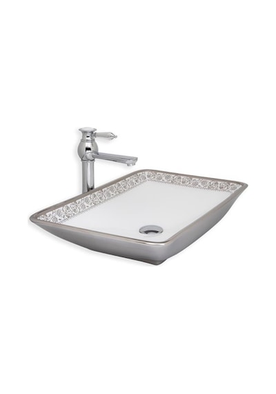 Eva Banyo Lena E-8221 Tezgah Üstü Porselen Lavabo